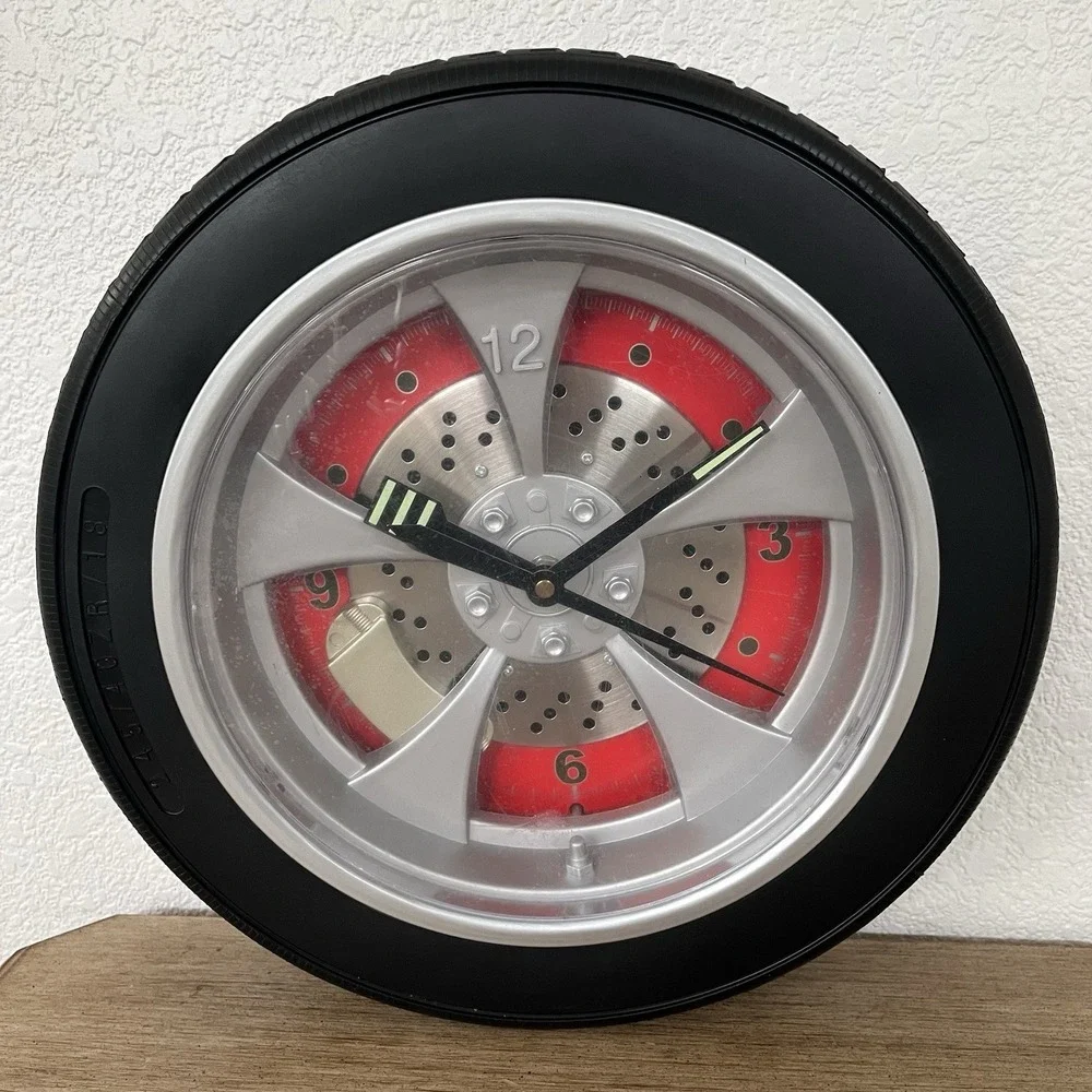 John Bull Garage Torque Thrust Wheel Clock 13